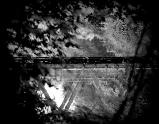 Bailey bridge reflection