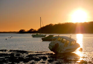Dell Quay sunset
